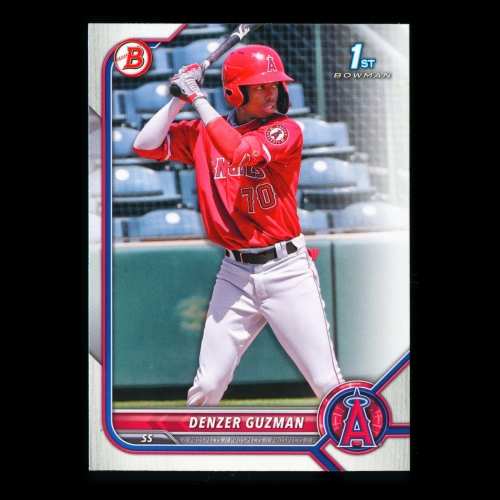 Denzer Guzman 2022 Bowman 1st Prospect Angels