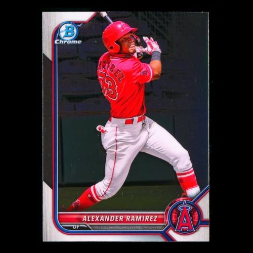 Alexander Ramirez 2022 Bowman Chrome Prospects Angels