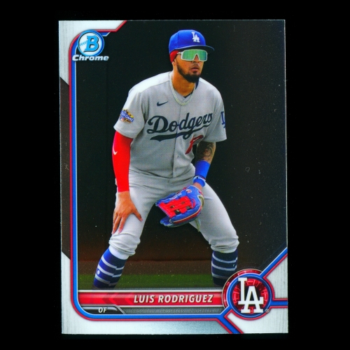 Luis Rodriguez 2022 Bowman Chrome Prospects Dodgers