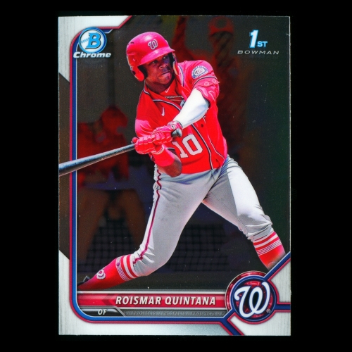 Roismar Quintana 2022 Bowman Chrome 1st Bowman Prospects Nationals