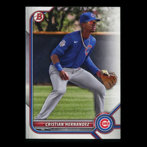 Cristian Hernandez 2022 Bowman Prospects Cubs