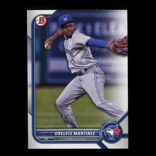 Orelvis Martinez 2022 Bowman Prospects Blue Jays