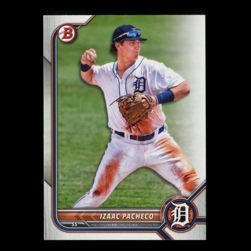 Izaac Pacheco 2022 Bowman Prospects Tigers
