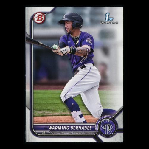 Warming Bernabel 2022 Bowman Prospects 1st Bowman Rockies