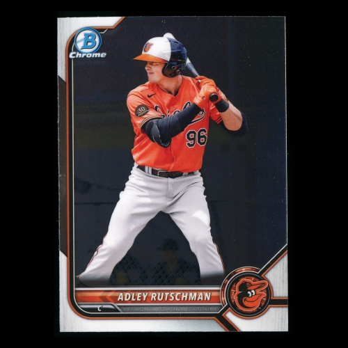Adley Rutschman 2022 Bowman Chrome Prospects Orioles