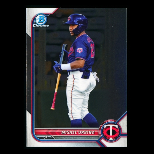 Misael Urbina 2022 Bowman Chrome Prospects Twins