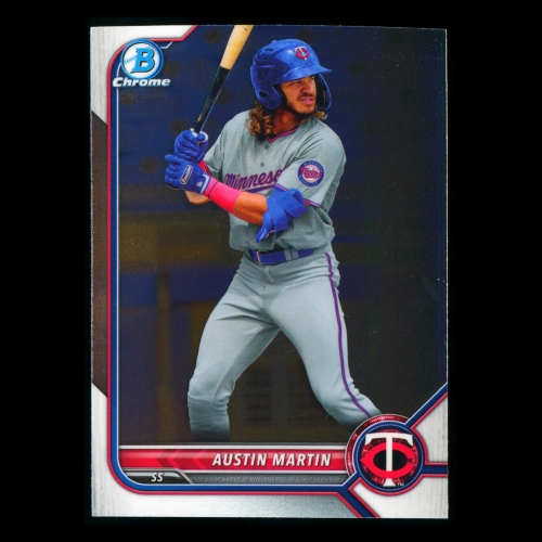 Austin Martin 2022 Bowman Chrome Prospects Twins