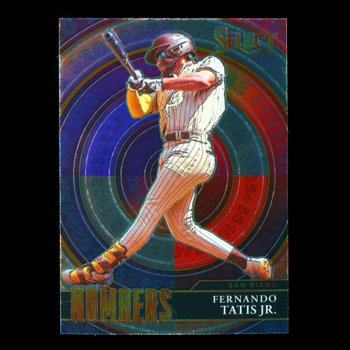 Fernando Tatis Jr. 2022 Select Numbers Padres