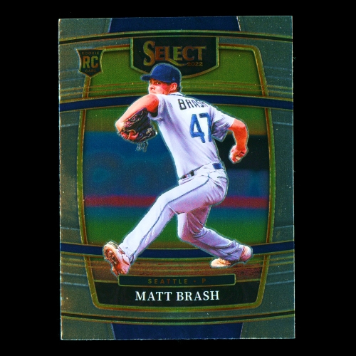 Matt Brash RC 2022 Select Rookie Mariners