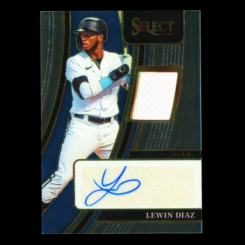 Lewin Diaz 2022 Select Signature Materials Marlins 275/299