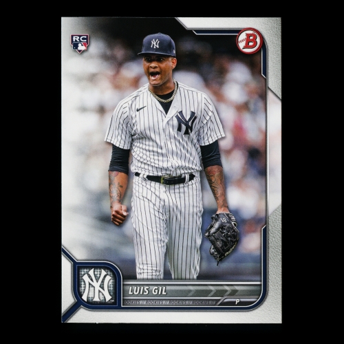 Luis Gil RC 2022 Bowman Rookie Yankees