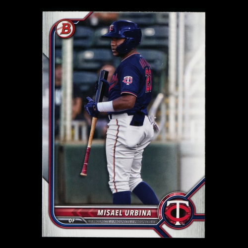 Misael Urbina 2022 Bowman Prospects Twins