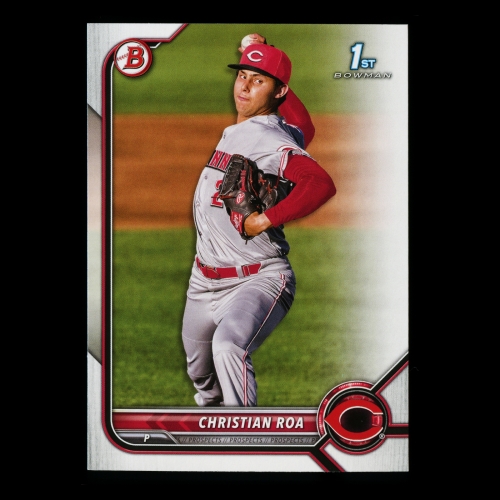 Christian Roa 2022 Bowman Prospects 1st Bowman Reds