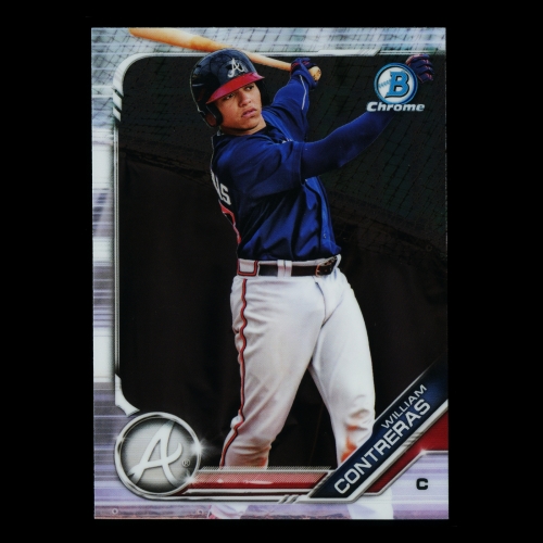 William Contreras 2019 Bowman Chrome Prospects Braves