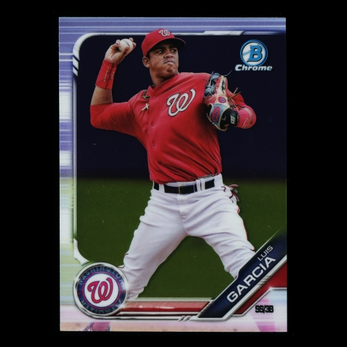 Luis Garcia 2019 Bowman Chrome Prospects Nationals