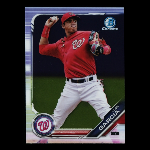 Luis Garcia 2019 Bowman Chrome Prospects Nationals