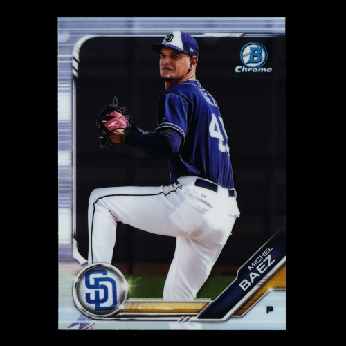 Michel Baez 2019 Bowman Chrome Prospects Padres