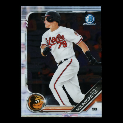 Ryan Mountcastle 2019 Bowman Chrome Prospects Orioles