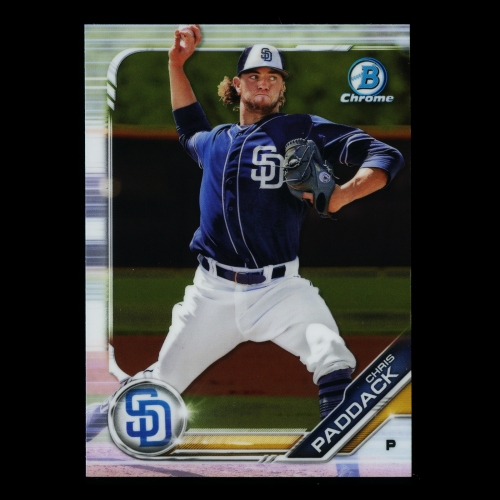 Chris Paddack 2019 Bowman Chrome Prospects Padres