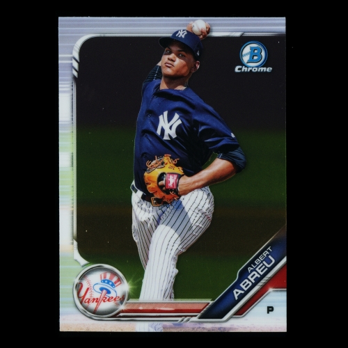 Albert Abreu 2019 Bowman Chrome Prospects Yankees