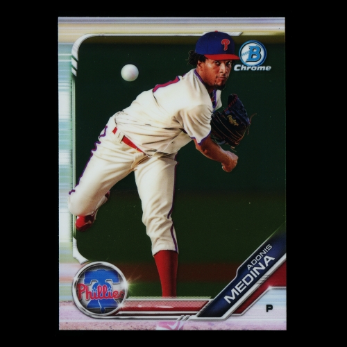 Adonis Medina 2019 Bowman Chrome Prospects Phillies