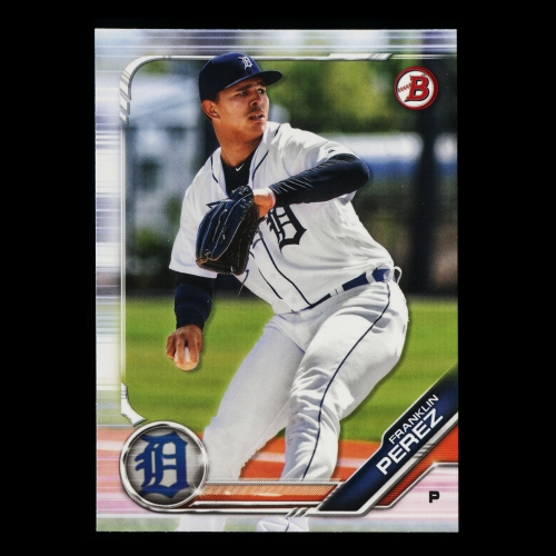 Franklin Perez 2019 Bowman Prospects Tigers