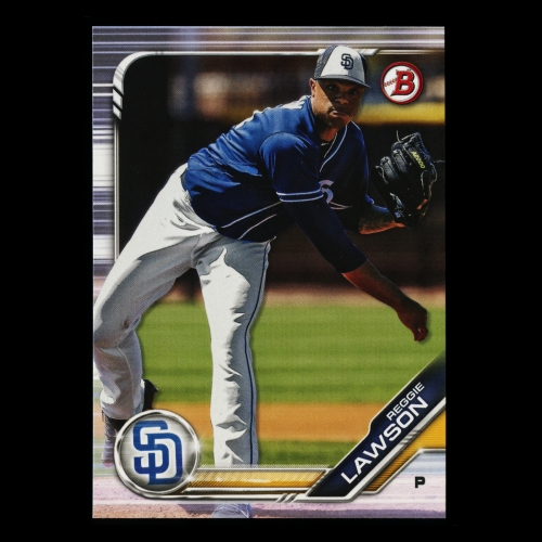 Reggie Lawson 2019 Bowman Prospects Padres