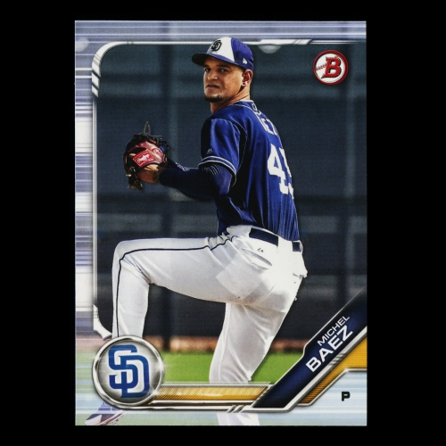 Michel Baez 2019 Bowman Prospects Padres