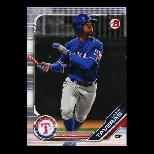 Leody Taveras 2019 Bowman Prospects Rangers
