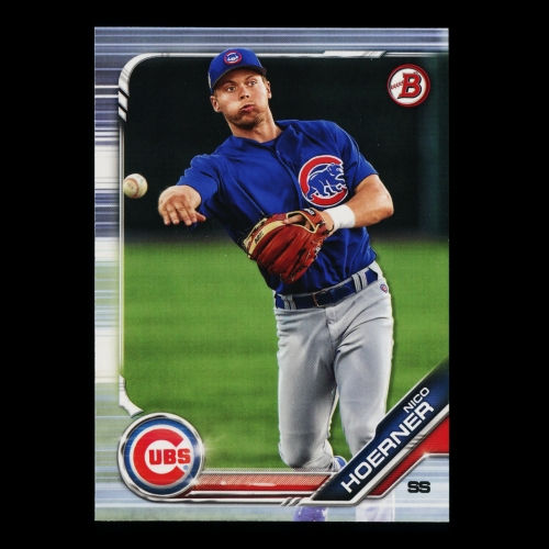 Nico Hoerner 2019 Bowman Prospects Cubs