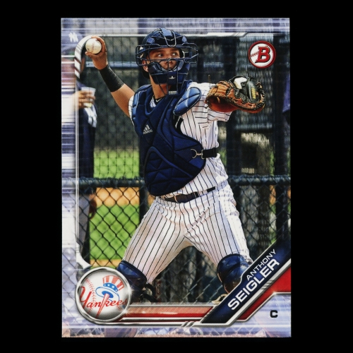 Anthony Seigler 2019 Bowman Prospects Yankees