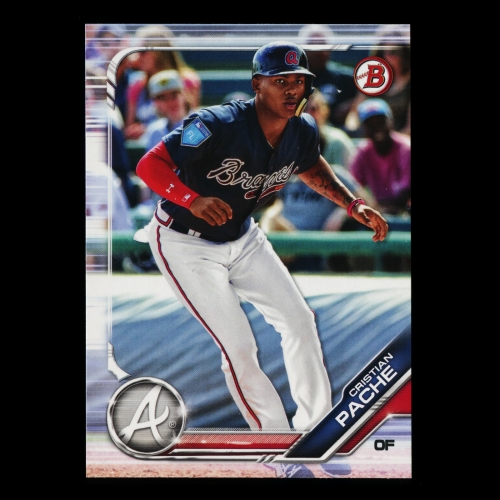 Cristian Pache 2019 Bowman Prospects Braves