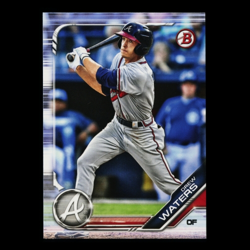 Drew Waters 2019 Bowman Prospects Braves