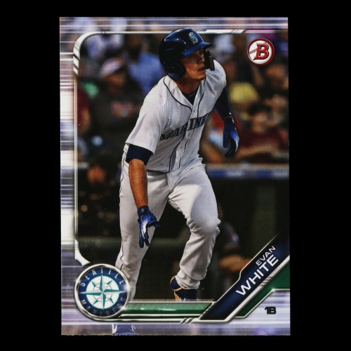 Evan White 2019 Bowman Prospects Mariners