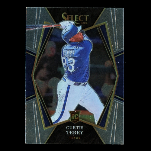 Curtis Terry RC 2022 Select Rookie PRM Rangers