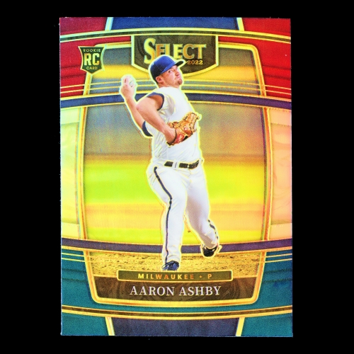 Aaron Ashby RC 2022 Select Rookie Tri-Color Brewers