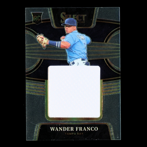 Wander Franco RC 2022 Select Rookie Jumbo Swatch Rays