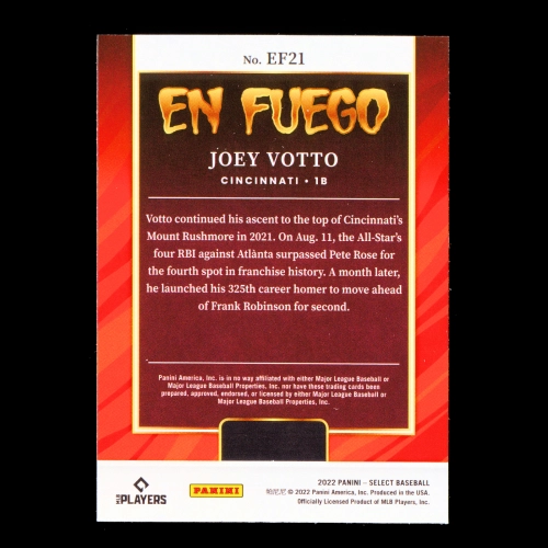 Joey Votto 2022 Select En Fuego Reds