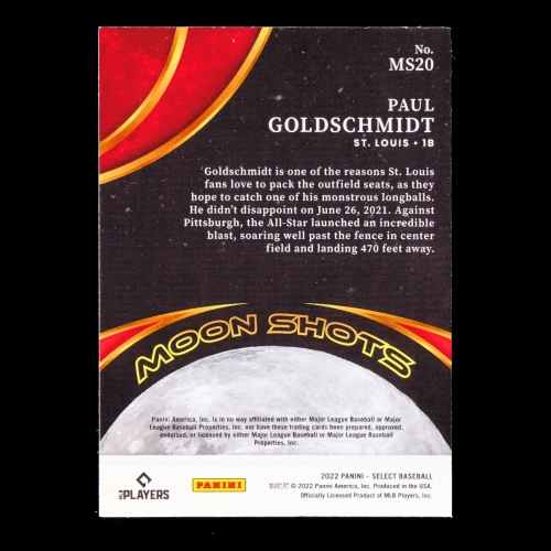 Paul Goldschmidt 2022 Select Moon Shots Cardinals