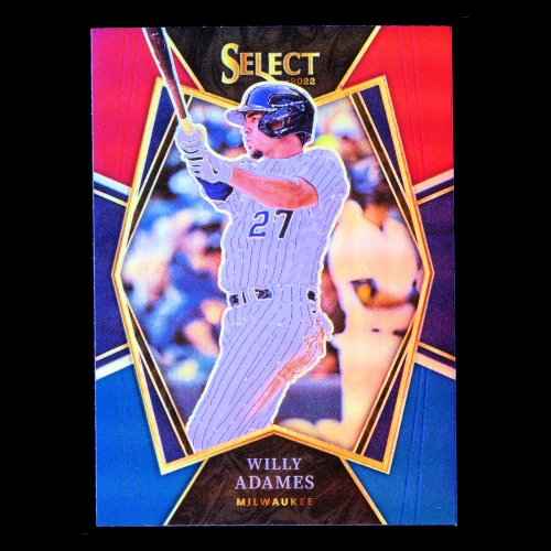 Willy Adames 2022 Select Tri-Color PRM Brewers