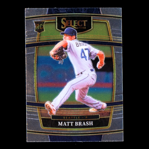 Matt Brash RC 2022 Select Rookie Mariners