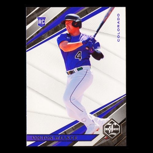 Colton Welker RC 2022 Limited Rookie Rockies