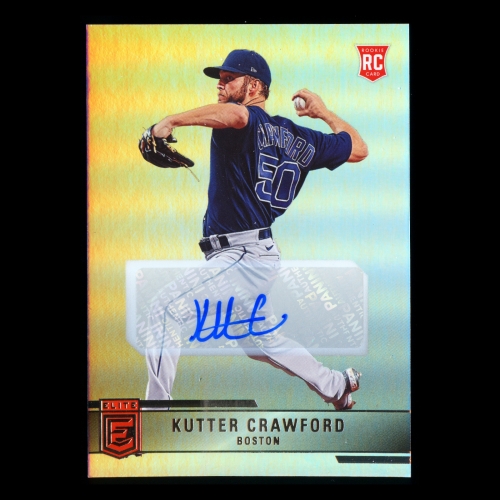 Kutter Crawford RC 2022 Elite Rookie Auto Red Sox