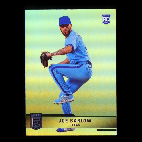 Joe Barlow RC 2022 Elite Rookie Rangers