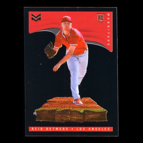 Reid Detmers RC 2022 Magnitude Rookie Angels