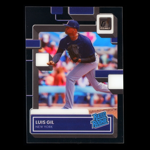 Luis Gil RR 2022 Clearly Donruss Rated Rookie Yankees