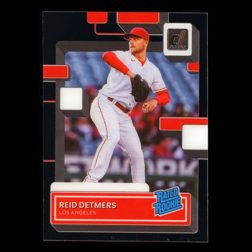 Reid Detmers RR 2022 Clearly Donruss Rated Rookie Angels