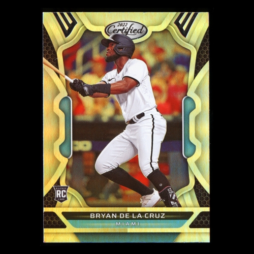 Bryan De La Cruz RC 2022 Certified Rookie Marlins