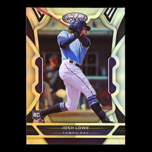 Josh Lowe RC 2022 Certified Rookie Rays