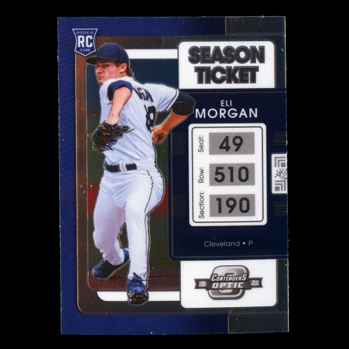 Eli Morgan RC 2022 Contenders Optic Rookie Guardians